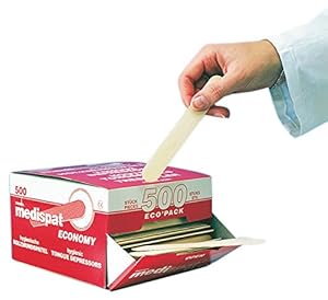 Medispat Economy Holzmundspatel, 500er Pack