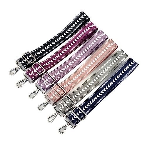 Bags Strap 130cm Shoulder Strap, Decorative Handbag Sling for Bag, Adjustable Handbag Sling, Handle for Bag Wide Shoulder Strap (Color : Blue Silver Buckle)4