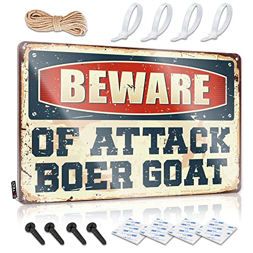 Please Keep Door Closed TC Beware of Attack Boer M ^TC ʔneBOMtg j̓Ȃ(TCY:20X30cm)