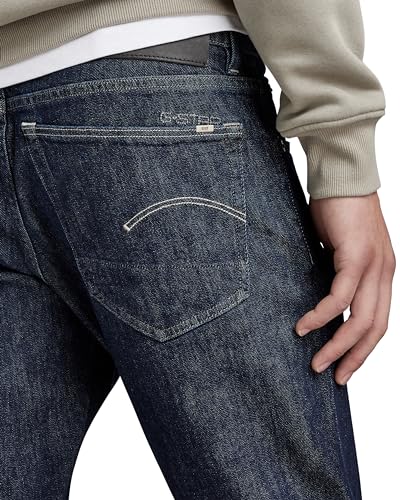 G-STAR Raw - Mens 3301 Straight Tapered Jeans, Color Worn in Milos, Size: 28W x 30L3