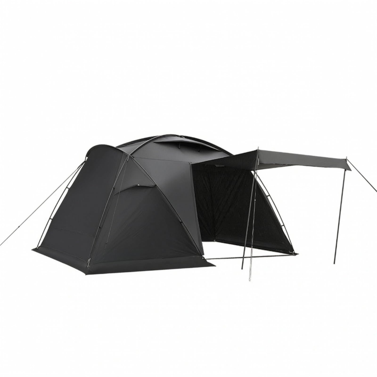 Qianly Carpa Camping con Toldo Amplia | Reforzada, Tienda Campaña con Porche, Transpirable, Tienda Campaña cho smontable, Campis