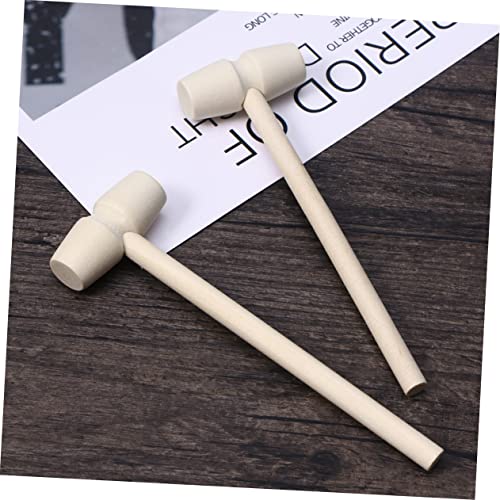 CANIGHT 10 Pçs Coração Chocolate Brinquedo Para Bebê Chocolate A Granel Crianças Martelos De Madeira