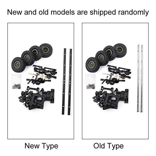 shenruifa Öltank-Anhänger-Chassis für 1:16 RC-Auto WPL B24 B16 B36 B36KIT Militär-LKW RC-Autoteile DIY-Zubehör