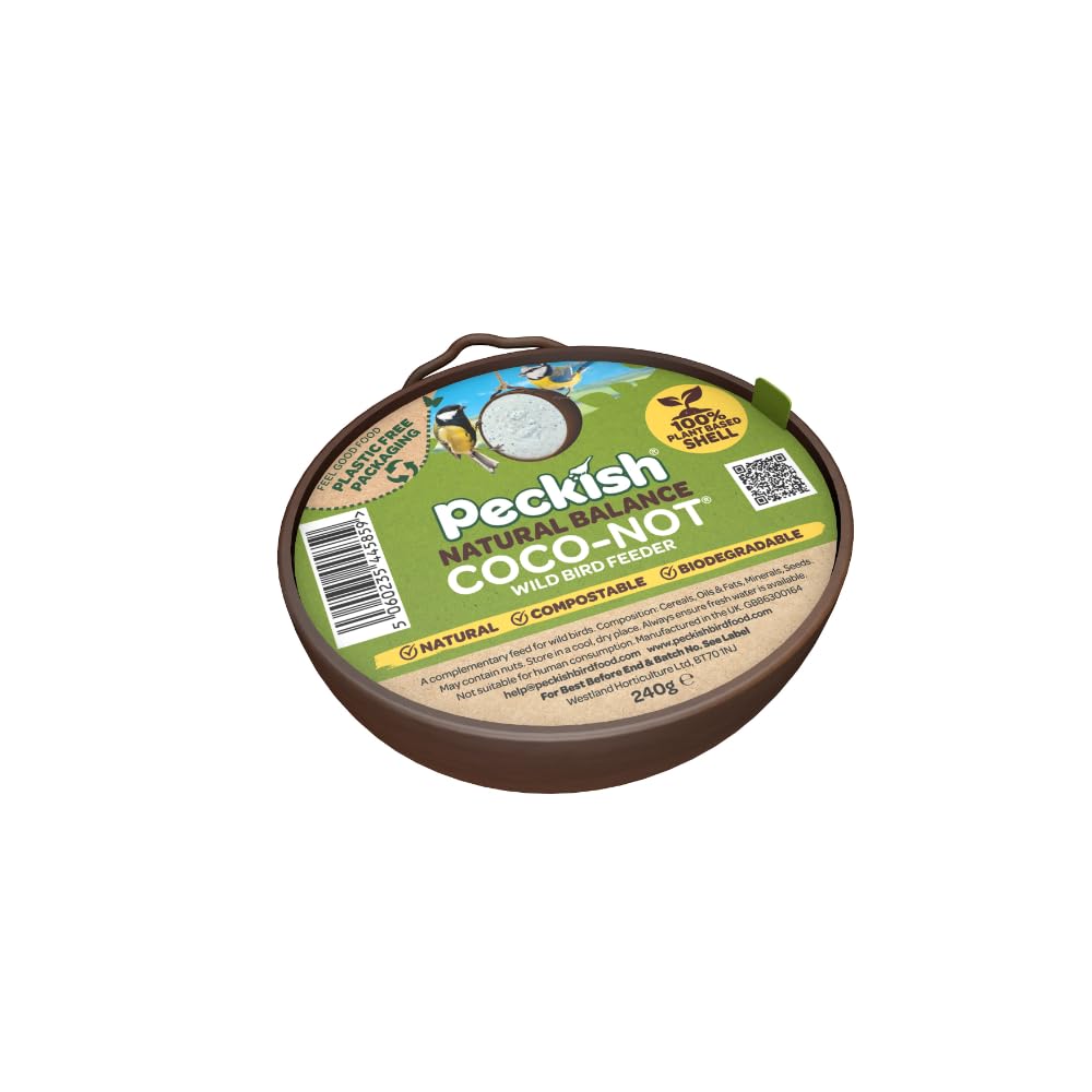 Peckish PK Natural Balance Coco-Not, Brown
