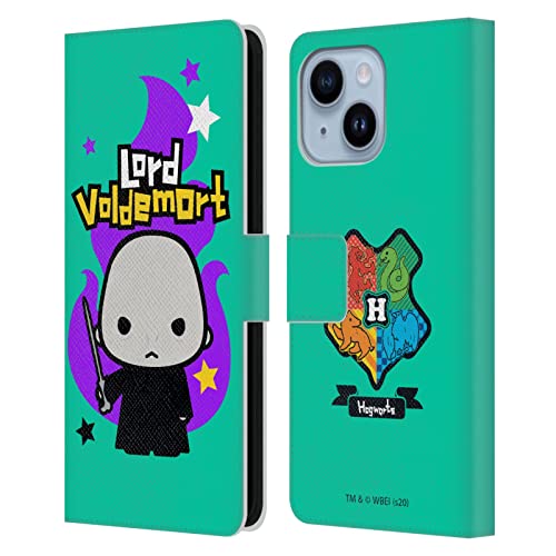 Étui Portefeuille Harry Potter Lord Voldemort au Quotidien pour iPhone 14 Plus