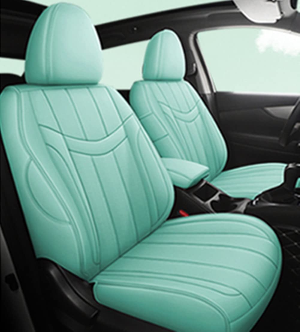 Buy Autostoelhoezensets Genuine Leather Front Rear Car Seat Covers Full