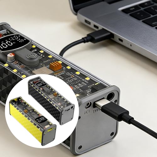 Funda powerbank para laptop 65W, 8x18650, USB-C miniatura 2