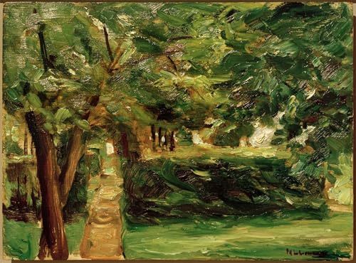 Lienzo Hedge Gardens de Max Liebermann de 60x90cm, el regalo perfecto de pintura para pared
