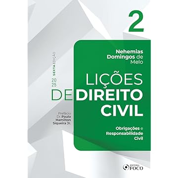 Capa do livro Lições de Direito Civil - Volume 2 - 6ª Ed - 2025: Obrigações e Responsabilidade Civil