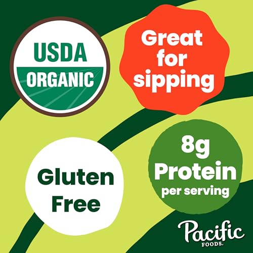 Image of Pacific Foods Organic Beef Bone Broth, 32 oz Carton (Pack of 4)