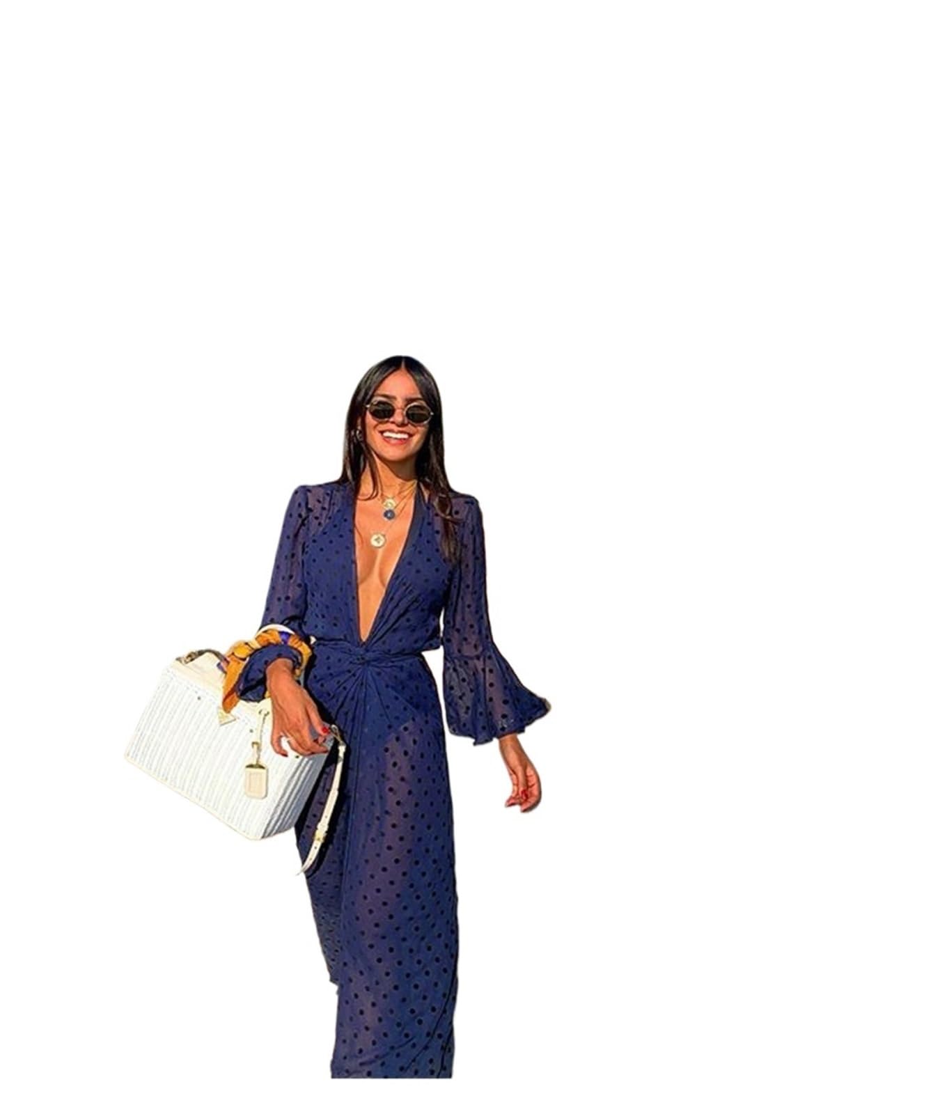 Vestido Playa Mujer Vestido de playa Long Beach Cover up Mujer Traje de baño Bikini Túnica Bata larga Ropa de playa Traje