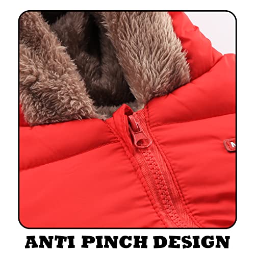 Image of Winter Coat For Baby Boys Girls Fleece Jacket Toddler Clothes