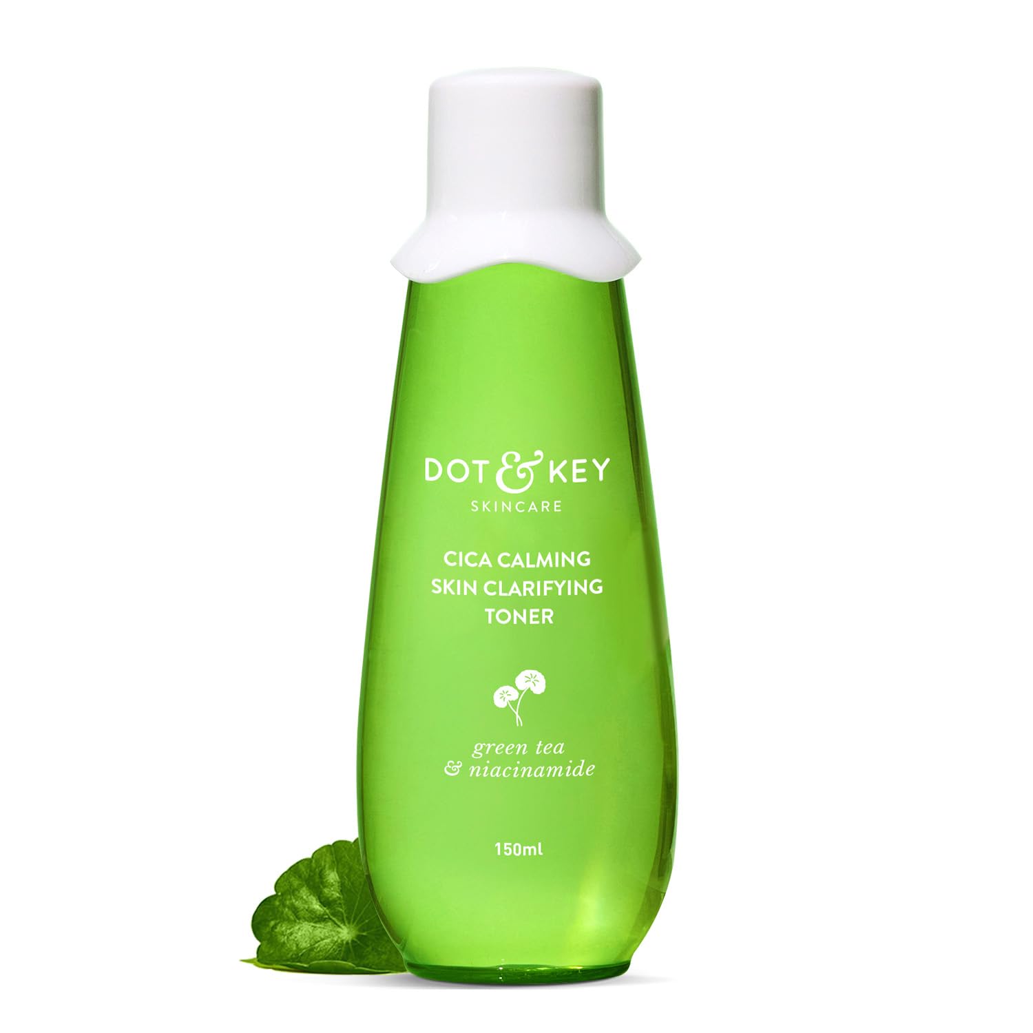 Dot & Key Cica Calming Skin Clarifying Toner with Green Tea & Niacinamide | Toner for Acne Prone Skin | Niacinamide Toner For Acne, Oily & Sensitive Skin | Fades Acne Scars & Dark Spots | 150ml