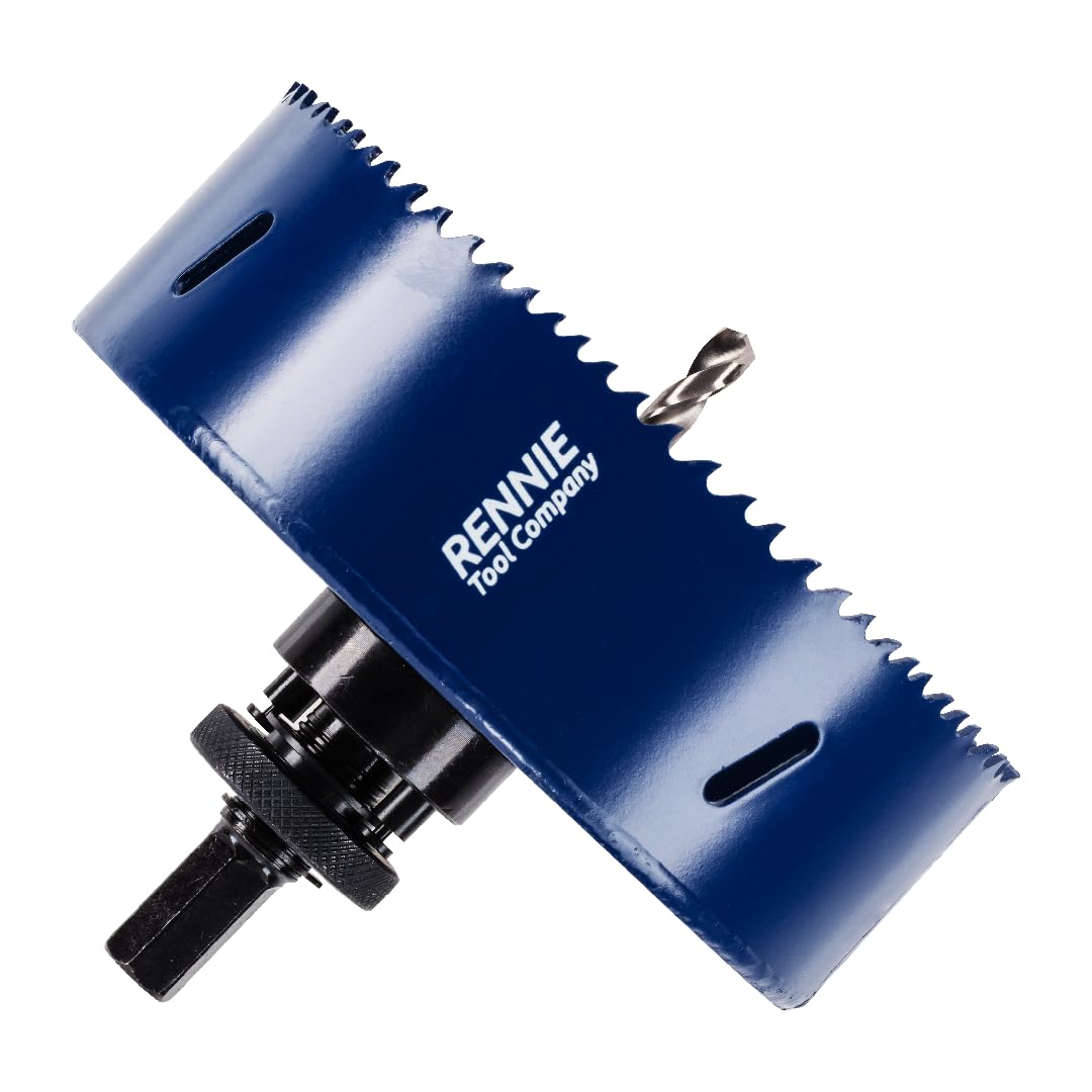 140mm Hole Saw Bi-Metal With Arbor And Pilot Drill For Drilling/Cutting Wood, Plastic, Metal Sheet, Stainless Steel, Pipes, Drywall, Circular Holesaw Set M35 5% Cobalt Bi Metal Hole Cutter โ image 1