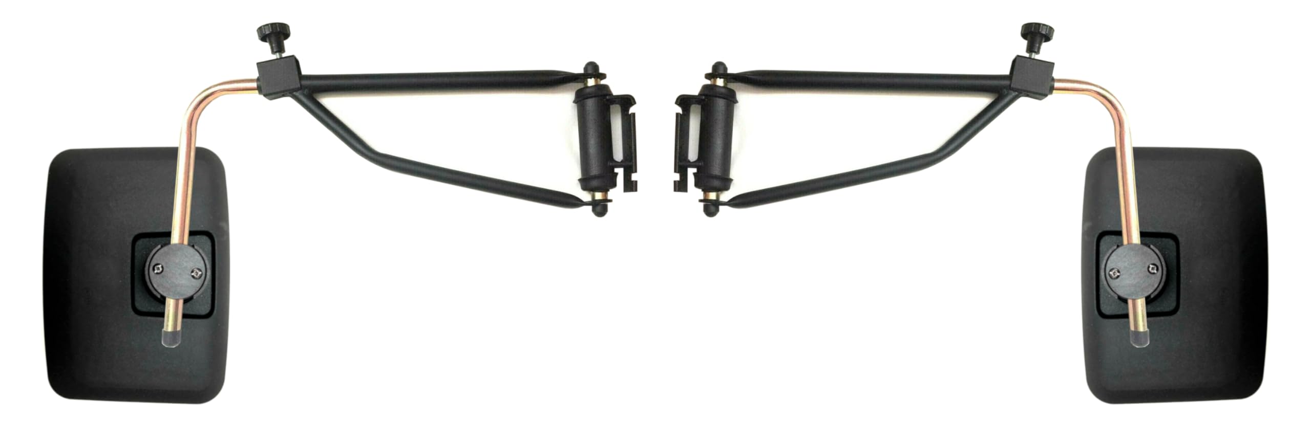 2 specchietti retrovisori esterni 295 x 220 mm Ø14 – 23 mm R1200 E20 e supporto per specchio per jOHN DEERE trattore escavatore camion