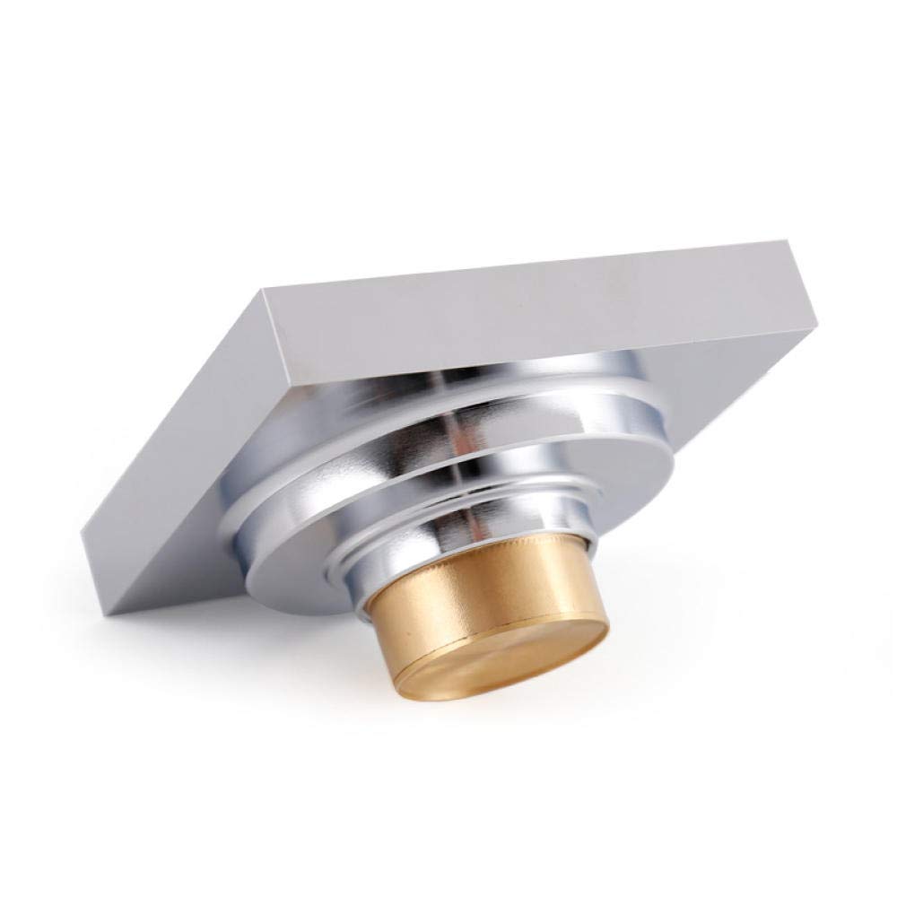 Desagüe De Suelo, Sifón De Latón Macizo, 1 Unidad, 100 X 100 Mm, Cuadrado, Antiolor, para Baño, Ducha Invisible, 4 Unidades（5）