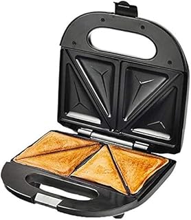 zZZ Machine à Sandwich, Grille-Pain électrique 750 W, Plaque de Remplissage scellée Triangulaire, poêle à Steak gaufrier jaffle