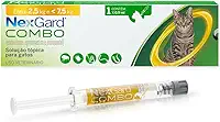Nexgard COMBO Antipulgas e Sarna e Vermífugo para Gatos de 2,5kg a 7,5 kg - 1 aplicador