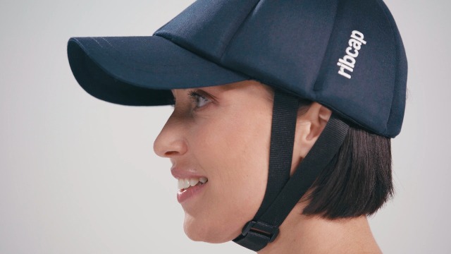 Ribcap Baseball Cap Casque Médical De Sécurité Bleu Marine - Protection Chutes Épilepsie Adultes Seniors