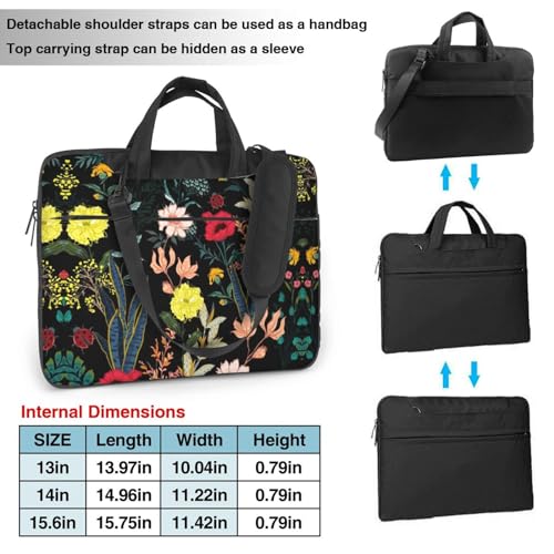 Bolsa para laptop boho colorida 13-15.6 pulg miniatura 3