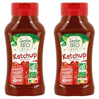 Les informations ci-dessous s'appliquent à chaque unité du pack Biologique Tomato ketchup bio Flacon souple de 560g Sans arômes ajoutés Ne pas exposer au soleil Tomates de plein champs Agriculture biologique
