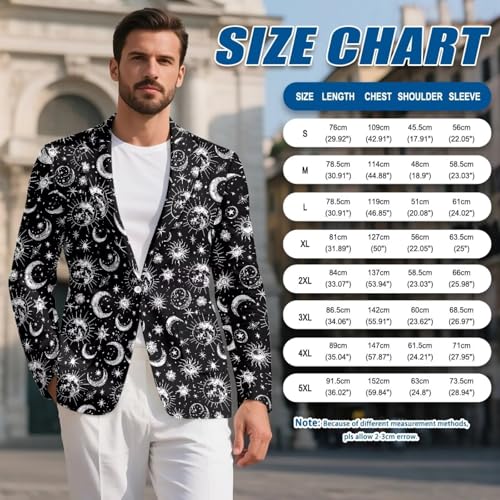 Slim Fit One Button Blazer for Men Lightweight Business Jacket Casual Sport Coat Office Wedding 6