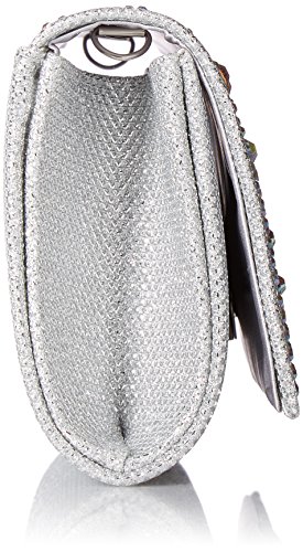 Image of Jessica McClintock womens Chloe Sparkle Stones Evening Clutch