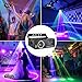 Ehaho DJ Laser Lights for Party, Hundreds of 3D Animation Laser Light Show Machine, DMX512 Music Sound Activated Laser Dance Light, RGB Beam Scanning Projector w/Remote Control for Indoor