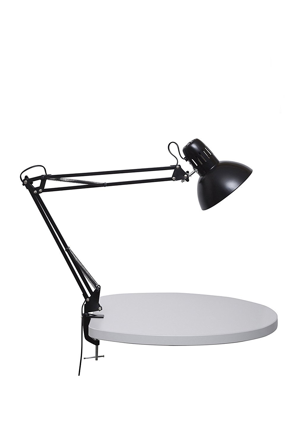 Maul Schreibtischlampe MAULstudy (Schwarz), Design Klemmleuchte Metall, Inklusive Qualitäts LED - Leuchtmittel, 470lm 2700K 15000h