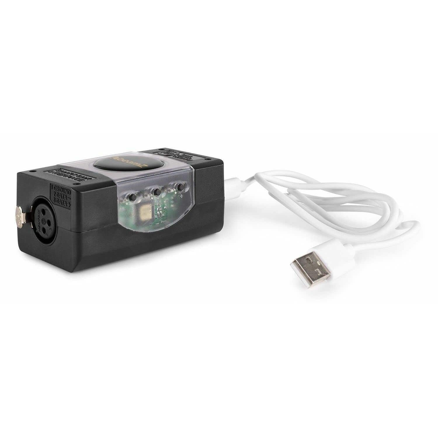 BeamZ Light Rider/Easy Stand Alone DMX, Interface USB - DMX, Personnalisation des Effets Lumineux, Jusqu'à 512 Canaux, Disponible sous Windows, Parfait pour DJ Professionnels et Amateurs
