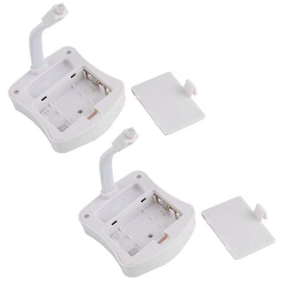 BYFRI 2pcs Toile Lightbowl Motion Sensor Led Toilet Night Light Inside Toilet Bowl Seat Light Multicolour Toilet Lamp Hot for Bathroom Washroom