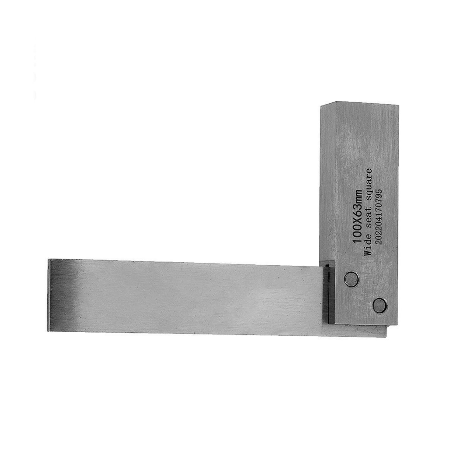 Precisions 90 Degree Right Angles Wide Seats Square Steel Angles Ruler Wide Base Square Precisions Measuring Tool