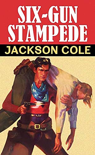 book cover of Six-Gun Stampede