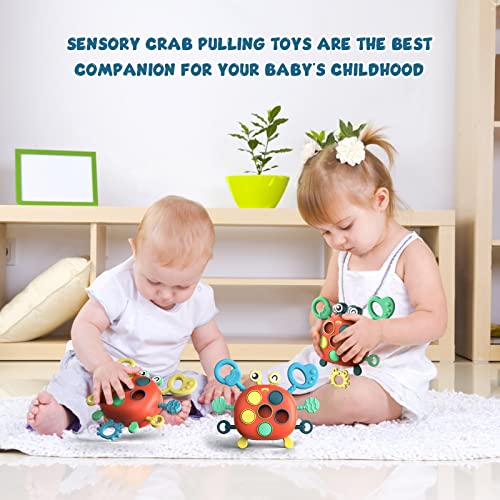 Baby Toys Montessori Toys For 18 Months, Sensory Toys For Toddlers, Infants Toys For 1 2 Year Old Boy Girl Birthday Gifts Pull String Activity Motor Skills For Travel, Kids Toys For Boys Girls Gifts #TOP4