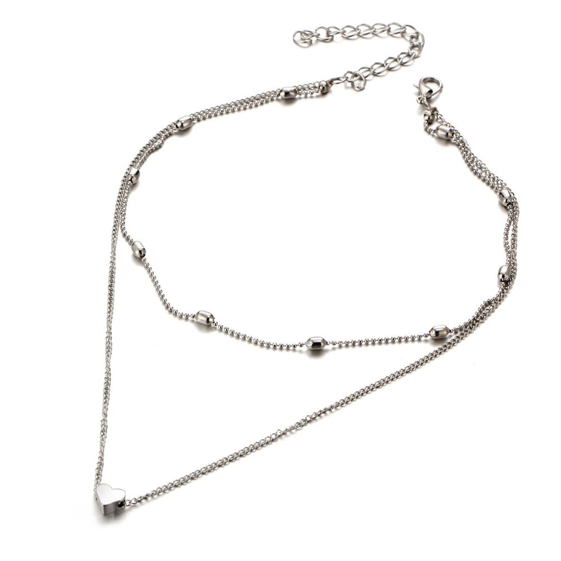 Layered Necklace Set, Gold & Silver-Plated