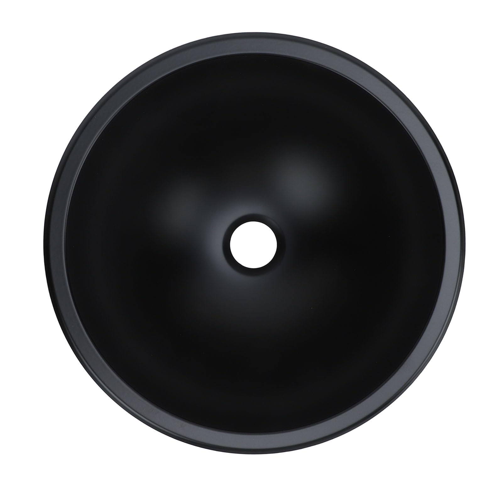 Évier Rond pour Camping-car en Acier Inoxydable, Petit évier de Cuisine Rond Noir pour Camping-car de 12, 5,9 de Profondeur, Évier de Barre de Cuisine pour Cuve Unique,