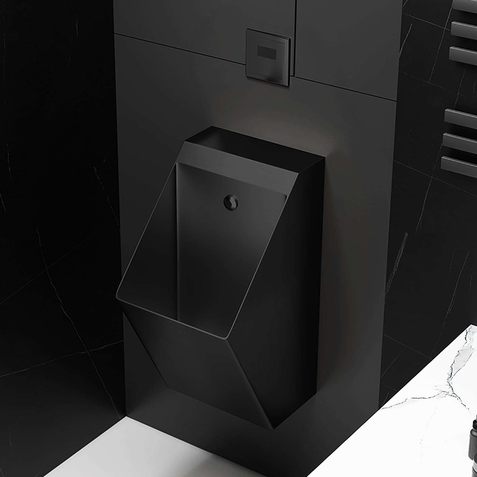 OTQEFTN Urinals for Men Spill Proof, Automatic Induction Flushing, Bar Urinals, Stainless Steel Urinals, Urinals for Men Spill Proof Nighttime, Garage Urinal, Urinals for Men Bat