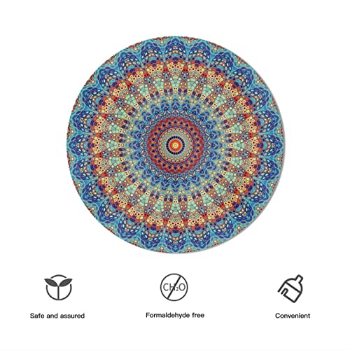 Round Waterproof Table Cloth Summer Washable Spill Proof Polyester Tablecloth,Decorative Fabric Table Cover For Party,Picnic,Outdoor,Camping,Wedding(60Inch) #TOP3