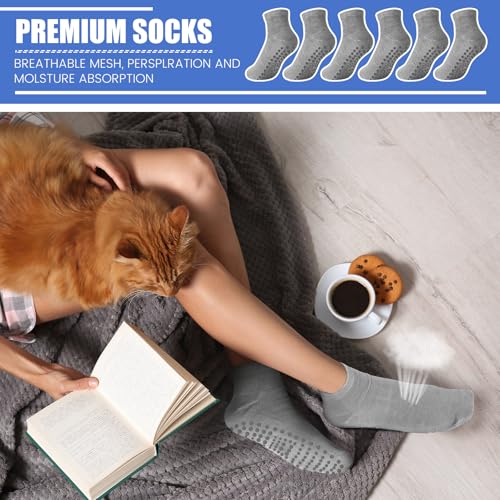 Image of Liitrsh 60 or 150 Pairs Pilates Grip Socks Bulk Unisex Non Slip Yoga Grippy Socks Woman for Adults Yoga Pilates Hospital