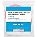IMPRESA 2-Pack Mansfield-Compatible Flush Valve Seal Replacements for Mansfield 210/211 Flush Valves - Equivalent to 630-0030