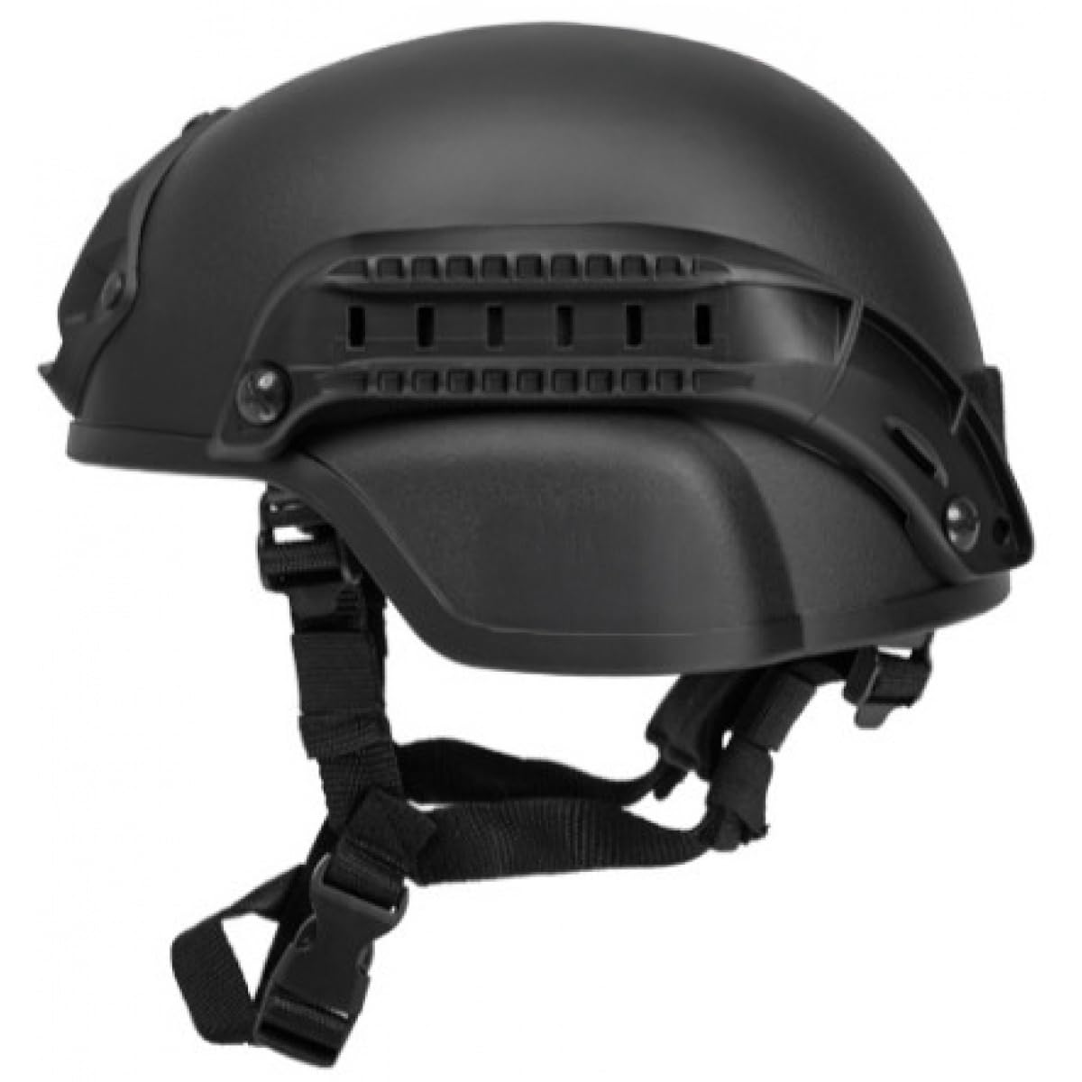 Amazon.com : Lancer Tactical MICH 2000 SF Helmet (Black) : Sports