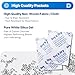 Dry & Dry 10 Gram [50 Packets] Silica Gel Packets, Desiccants - Rechargeable Fabric Silica Gel Packs, Silica Gel, Silica Packets, Desiccant Packs for Storage