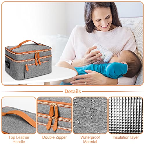 Tesuko DoubleLayer Breast Pump Bag For Elvie, Willow