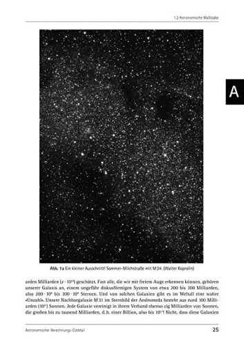 Astronomischer Berechnungs-Cocktail. Ein ABC der Himmelsmechanik