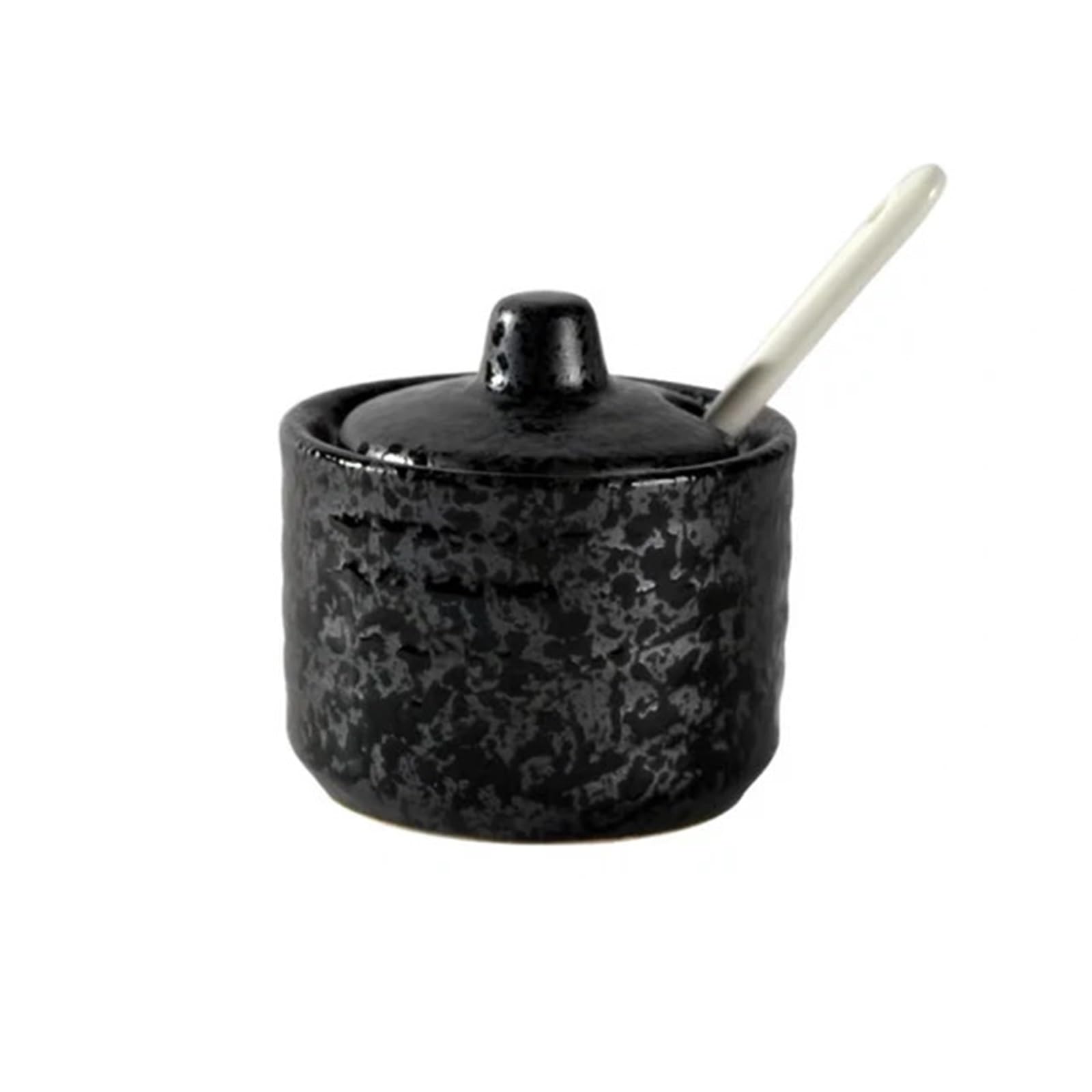 WSQHAO 3Pcs Ceramic Seasoning Bottle for Condiment