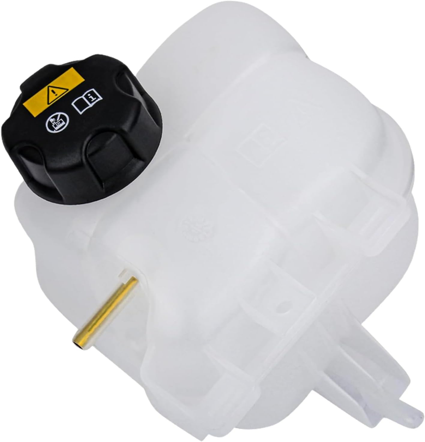 Engine Coolant Overflow Reservoir Tank with Cap for BMW 118i 318i i3 i3s i8 L3 L4 0.6L 1.5L 2014-19, for Mini Cooper 1.4L 1.5L 1.6L 2007-2016, Expansion Tank Replace 17137823626 17117639024