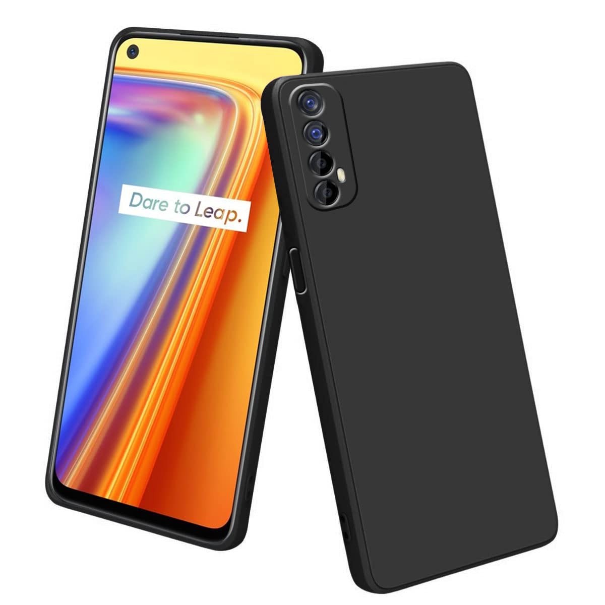LIRAMARK Silicone Soft Back Cover Case for Realme 7 / Narzo 30 4G / Narzo 20 Pro (Silicone Black) (B0BBV8X8L5) Amazon Price History, Amazon Price Tracker