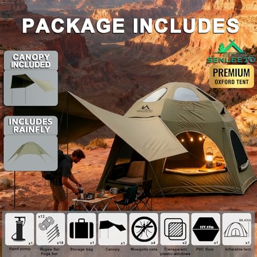 SENLEETO Tent Setup