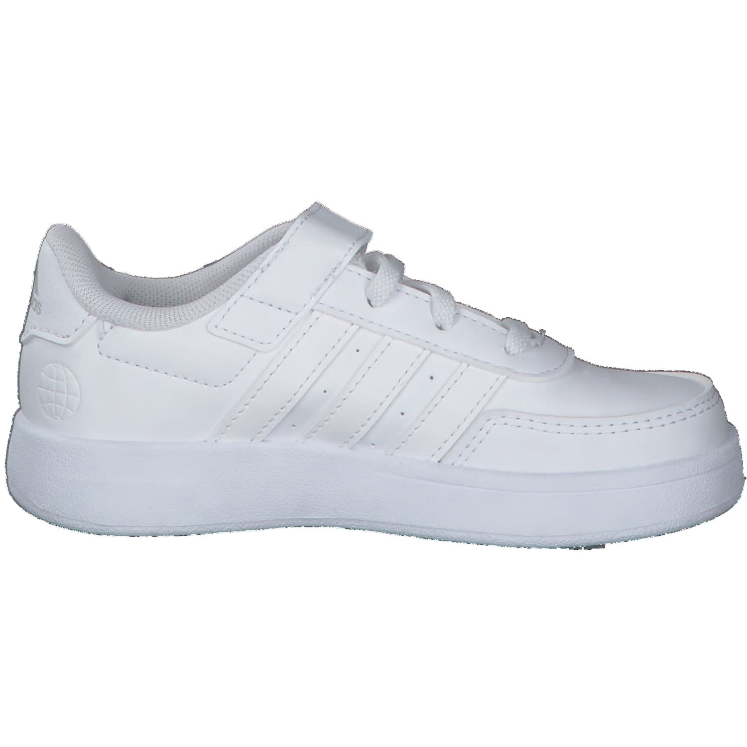 adidas Breaknet Lifestyle Court Elastic Lace and Top Strap Shoes, Zapatillas de Tenis, Cloud White/Cloud White/Grey One, 38 EU