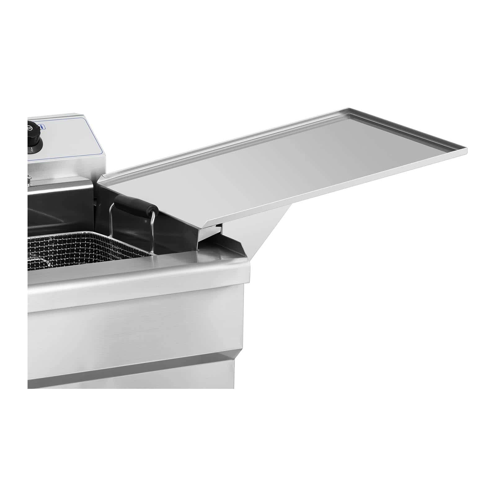 Royal Catering Friggitrice per Pasticceria Friggitrice Elettrica RCBG-30STHB (Zona Fredda, 9.000 W, 30 L, Acciaio inox)